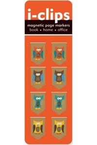 iClip Magnetic Bookmark Owls