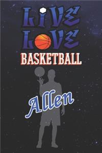 Live Love Basketball Allen