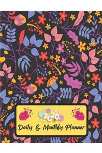 2020 Daily And Monthly Planner