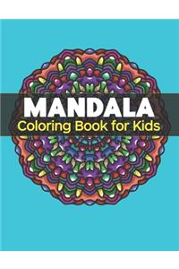 Mandala Coloring Book for Kids