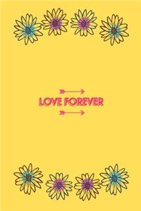 Love Forever notebook funny valentine day gift notebook valentine's day 2020