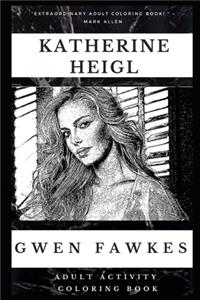 Katherine Heigl Adult Activity Coloring Book