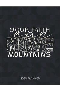Your Faith Can Move Mountains 2020 Planner