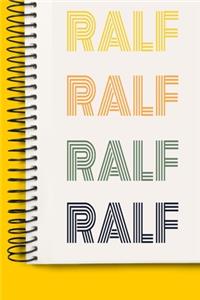 Name RALF A beautiful personalized