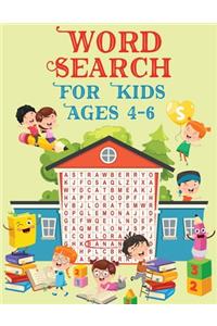 Word Search For Kids Ages 4-6