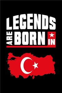 Türkei Flaggen Notizbuch