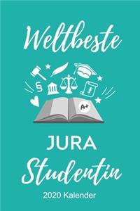 Weltbeste Jura Studentin 2020 Kalender