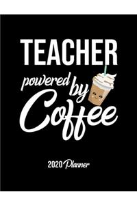 Teacher Powered By Coffee 2020 Planner