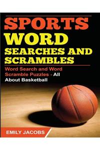 Sports Word Searches and Scrambles - Basketball