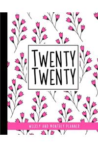 Weekly And Monthly Planner