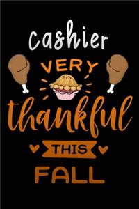 Cashier very thankful this fall