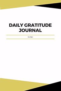 Daily Gratitude Journal for Men