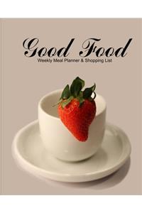 Good Food Weekly Meal Planner & Shopping List