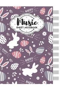 Music Sheet Notebook