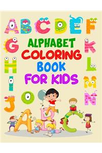 Alphabet Coloring Book For Kids