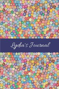 Lydia's Journal: Cute Personalized Name College-Ruled Notebook for Girls & Women - Blank Lined Gift Journal/Diary for Writing & Note Taking