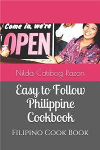 Easy to Follow Philippine Cookbook