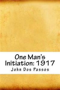 One Man's Initiation