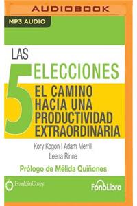 5 Elecciones, El Camino Hacia Una Productividad Extraordinaria