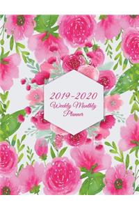 2019-2020 Weekly Monthly Planner
