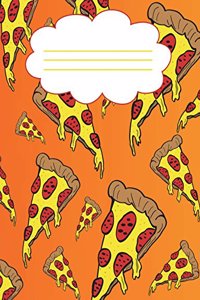 Pizza Pattern Notebook