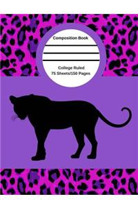Leopard Composition Book