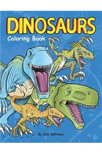 Dinosaurs Coloring Book