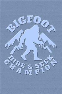 Bigfoot Hide & Seek Champion