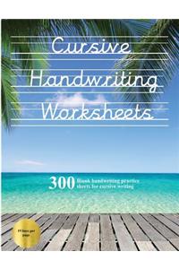 Cursive Handwriting Worksheets (Book)