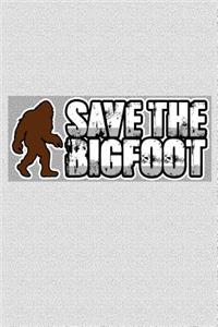 Save the Bigfoot