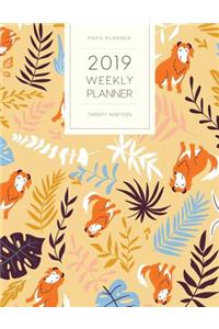 2019 Weekly Planner Twenty Nineteen