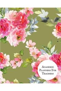 Academic Planners for Teachers