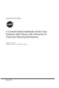 A Leonard-Sanders-Budiansky-Koiter-Type Nonlinear Shell Theory with a Hierarchy of Transverse-Shearing Deformations