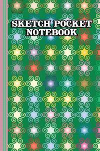 Sketch Pocket Notebook: Practice Drawing, Paint, Write, Doodle, 6 X 9 Blank Pages: Notes, Sketching Pad, Creative Diary and Journal with Numbered Pages