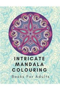 Intricate Mandala Colouring Books for Adults