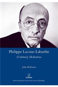 Philippe Lacoue-Labarthe