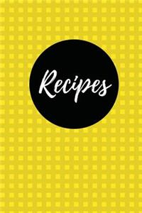 Recipes (Blank Cookbook)
