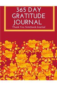 365 Day Gratitude Journal