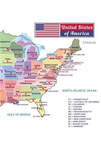 United States of America Notebook