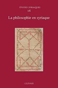 Le Philosophie En Syriaque