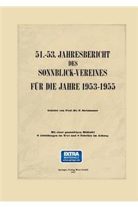 51.–53. Jahresbericht des Sonnblick-Vereines für die Jahre 1953–1955