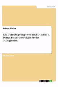 Die Wertschöpfungskette nach Michael E. Porter. Praktische Folgen für das Management