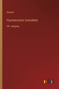Psychiatrisches Centralblatt