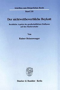 Der Nichtwettbewerbliche Boykott