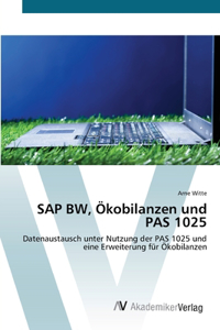 SAP BW, Ökobilanzen und PAS 1025