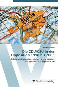 CDU/CSU in der Opposition 1998 bis 2005