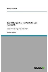 Bildungsideal von Wilhelm von Humboldt