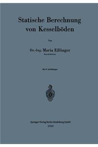 Statische Berechnung Von Kesselböden