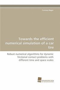 Towards the Efficient Numerical Simulation of a Car Tire