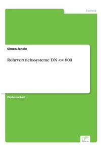 Rohrvortriebssysteme DN